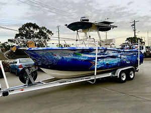 Centre Console 26ft (7.9m) Twin 150HP Mercury Supercharged Verado's *NO RESERVE*