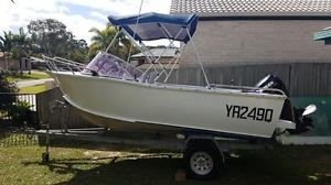 Aquamaster 2008 4.4 Mtr Boat with Redco trailer an ETEC Evinrude 50HP Engine