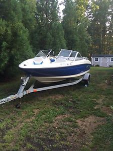 Bayliner boat, 2006, Fish/Ski, blue, nice