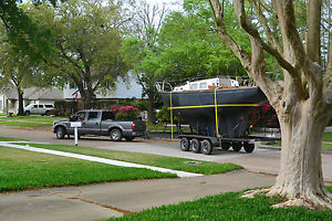 Custom 32' Sailboat Trailer