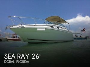 2002 Sea Ray 260 Sundancer Used