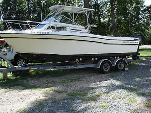 1984 Grady-White 24 Offshore 2000 Mercury 225 HP with TRAILER       NO RESERVE