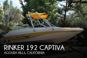 2002 Rinker 192 Captiva