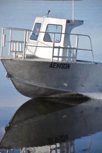 aluminium fishing boat