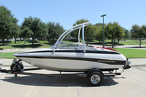 2011 CROWNLINE 18 SS WITH OPTIONAL V-6, ONLY 167 HOURS AND TRAILER NO RESERVE