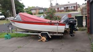 savage ranger boat 4.3m 30hp yamaha tinnie runabout