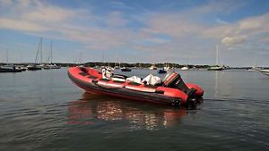 YAM 480R RIB BOAT + 60HP MARINA OUTBOARD + SNIPE TRAILER -SPEED BOAT, INFLATABLE