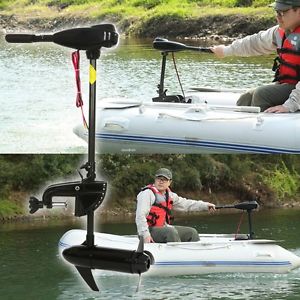 360° servo powerd Electric Trolling Motor 12V 55lb Max thrust For Boat Ship