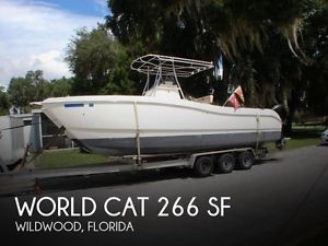 2000 World Cat 266 SF