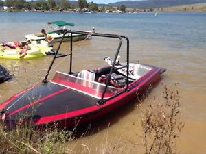 Fuel injected v8 wakeboard ski boat.