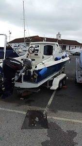 Cabin Cruiser Power Boat