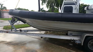 2001 Boston Whaler Impact Boat w/ 2006 Mercury 225 Optimax & Trailer $10,999 N.R