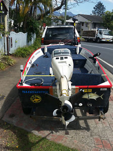 Fishing Tinnie on Trailer 3.1m river or estuary boat