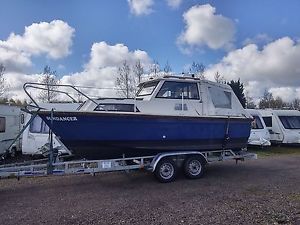 BOAT FOR SALE OR SWAP! HARDY PILOT 20 WITH HONDA 50 HALLMARK GALVANISED TRAILER