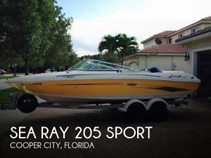 2007 Sea Ray 205 Sport