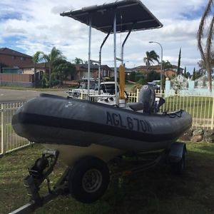 Zodiac rib inflatable boat