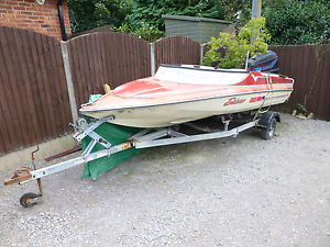 Concorde Diana 14ft Speedboat, 85hpForce Engine and Snipe Trailer