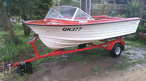 Cruise Craft "Rogue 14" Boat + Trailer - Very Good Condition