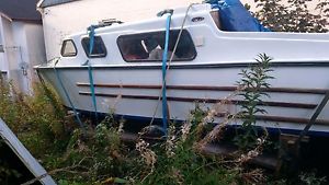 Norman 23 Canal River cruiser project £200 start NO Reserve