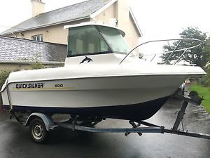 Quicksilver Pilothouse 500 Fishing Boat  ,Mercury 75hp, Trailer