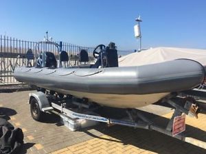 Rib Boat 5.4m Avon sea rider Mercury 90hp Optimax  Rigid Inflatable Dive boat