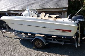 BENETEAU FLYER 550 OPEN BOAT, SUZUKI 115HP 4 STROKE, OPTIONAL TRAILER