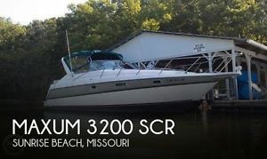 1995 Maxum 3200 SCR Used