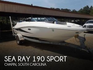 2012 Sea Ray 190 Sport Used