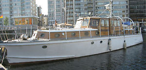 1955 Thorncroft TSDY Twin screw displacement yacht