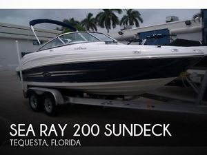 2012 Sea Ray 200 Sundeck Used