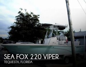 2014 Sea Fox 220 Viper