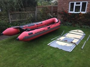 Quicksilver 430HD 4.3m Inflatable Boat 8 Man