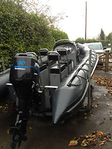 Rib Boat Avon Searider 5.7m with 90 Mercury Salt Water Edition