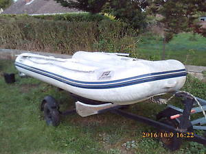 PLASTIMO 3.1M RIB BOAT WITH OARS