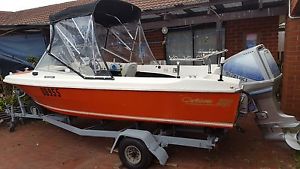 CARIBBEAN SAFARI 5 MTR WITH 140HP SUZUKI OUTBOARD WITH OIL INJECTION