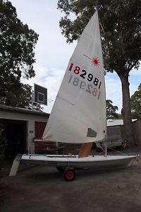 LASER sail boat 2005