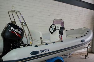 2010 BRIG F450 RIB Suzuki DF40hp Trailer - Low Hours - Part Exchange Welcome