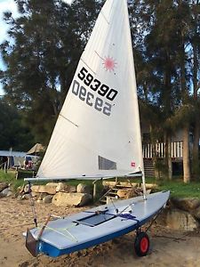 Laser Sail Boat