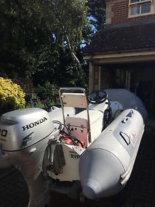 Avon 3.4m Rib Boat (inflatable) Honda 20hp Outboard