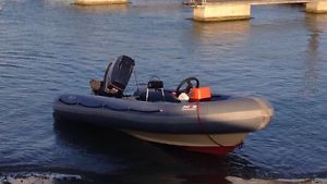 avon searider 4m rib, 60 hp evinrude