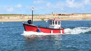 IP 23 FIBERGLASS FISHING BOAT BMC 2.2 DEISEL IMMACULATE HOLYHEAD REDUCED PRICE