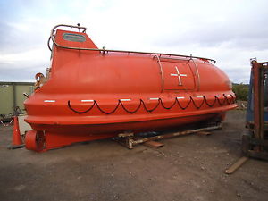 LIFEBOAT FOR CONVERSION TO CANAL BOAT