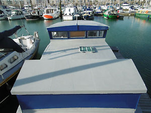 33ft houseboat, liveaboard, brighton marina