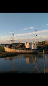 65' MFV for houseboat conversion project