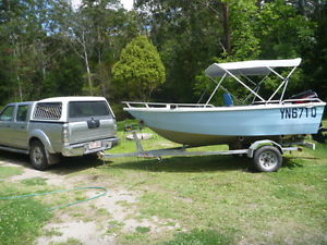 maroochycraft 15ft  alloy boat