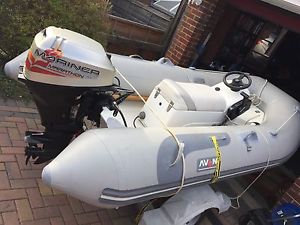 Rib Avon 315 with 15hp 4 stroke and trailer