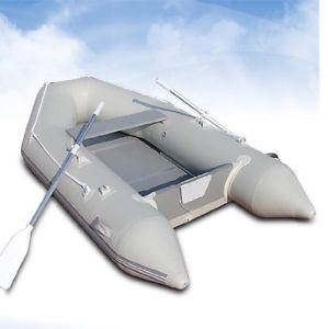 Inflatable dinghy boat with 0.85 HP engine