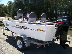 Stessco 460 Kakadu Karrier Side Console 2001 Aluminium Boat **No Reserve**