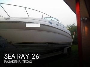 2002 Sea Ray 260 Sundancer