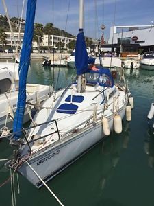 Sailing Yacht Beneteau First 325 Moored Barcelona